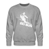 Ski Bum Sweatshirt - Men's Snow Ski Sweatshirt - heather grey