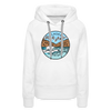 Premium Women's Alaska Hoodie - white
