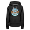Premium Women's Alaska Hoodie - black