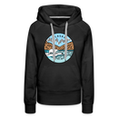 Premium Women's Alaska Hoodie - black