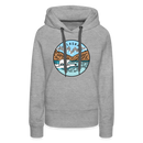 Premium Women's Alaska Hoodie - heather grey