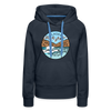 Premium Women's Alaska Hoodie - navy