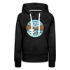 Premium Women's Alaska Hoodie - charcoal grey