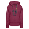 Premium Women's California Hoodie - burgundy