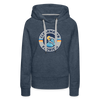 Premium Women's Clearwater, Florida Hoodie - Women's Clearwater Hoodie - heather denim