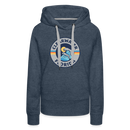 Premium Women's Clearwater, Florida Hoodie - Women's Clearwater Hoodie - heather denim