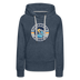 Premium Women's Clearwater, Florida Hoodie - Women's Clearwater Hoodie - heather denim