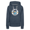 Premium Women's Key West, Florida Hoodie - Women's Key West Hoodie - heather denim