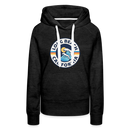 Premium Women's Long Beach, California Hoodie - Women's Long Beach Hoodie - charcoal grey