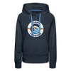 Premium Women's Miami, Florida Hoodie - Women's Miami Hoodie - navy