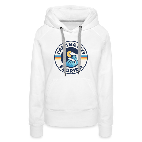 Premium Women's Panama City, Florida Hoodie - Women's Panama City Hoodie - white
