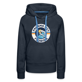 Premium Women's Panama City, Florida Hoodie - Women's Panama City Hoodie - navy