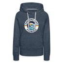 Premium Women's Panama City, Florida Hoodie - Women's Panama City Hoodie - heather denim