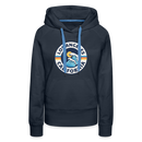 Premium Women's Los Angeles, California Hoodie - Women's Los Angeles Hoodie - navy