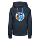 Premium Women's Malibu, California Hoodie - Women's Malibu Hoodie - navy