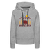 Premium Women's Minnesota Hoodie - heather grey