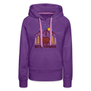 Premium Women's West Virginia Hoodie - purple 