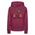 Premium Women's West Virginia Hoodie - burgundy