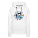 Premium Women's Santa Barbara, California Hoodie - Women's Santa Barbara Hoodie - white