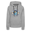 Premium Women's Santa Barbara, California Hoodie - Women's Santa Barbara Hoodie - heather grey