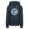 Premium Women's Santa Barbara, California Hoodie - Women's Santa Barbara Hoodie - navy