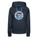 Premium Women's Santa Barbara, California Hoodie - Women's Santa Barbara Hoodie - navy