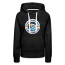 Premium Women's Santa Barbara, California Hoodie - Women's Santa Barbara Hoodie - charcoal grey