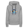 Premium Women's Santa Monica, California Hoodie - Women's Santa Monica Hoodie - heather grey