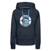 Premium Women's Tampa, Florida Hoodie - Women's Tampa Hoodie - navy