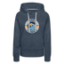 Premium Women's Tampa, Florida Hoodie - Women's Tampa Hoodie - heather denim