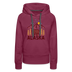Premium Women's Alaska Hoodie - burgundy