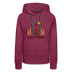 Premium Women's California Hoodie - burgundy