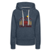 Premium Women's California Hoodie - heather denim