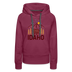 Premium Women's Idaho Hoodie - burgundy