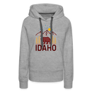 Premium Women's Idaho Hoodie - heather grey