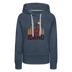 Premium Women's Idaho Hoodie - heather denim