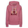 Premium Women's Maine Hoodie - mauve