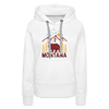 Premium Women's Montana Hoodie - white