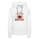 Premium Women's Montana Hoodie - white