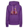 Premium Women's Montana Hoodie - purple 