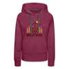 Premium Women's Montana Hoodie - burgundy