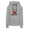 Premium Women's Montana Hoodie - heather grey