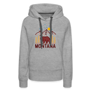 Premium Women's Montana Hoodie - heather grey