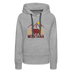 Premium Women's Montana Hoodie - heather grey