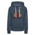 Premium Women's Montana Hoodie - heather denim