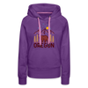 Premium Women's Oregon Hoodie - purple 