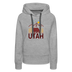 Premium Women's Utah Hoodie - heather grey