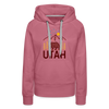 Premium Women's Utah Hoodie - mauve