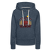 Premium Women's Vermont Hoodie - heather denim
