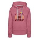 Premium Women's Wyoming Hoodie - mauve